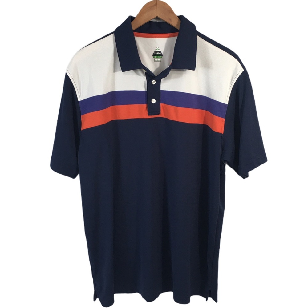 PO3 Bolle Golf Tech Performance Polo Shirt L